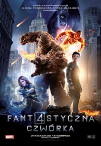 Plakat Filmu Fantastyczna Czwórka (2015)